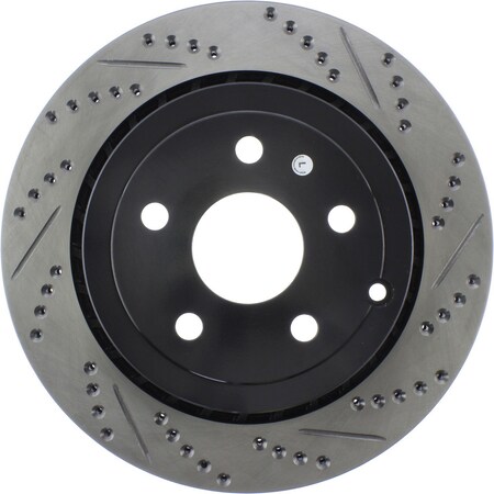 Centric Parts Sport Drilled/Slotted Brake Rotor, 127.62113L 127.62113L